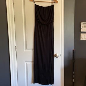 Velvet brand strapless cotton long dress.  Size small